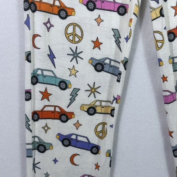 Posh Peanut Desmond Cars Classic Bamboo Long Sleeve Pajama PJ Set Size 10Y-12Y - Picture 11 of 12